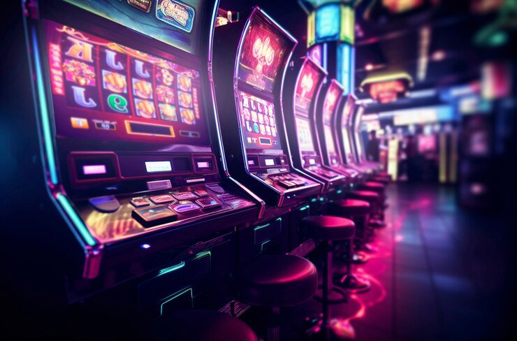 Pemandangan kasino live dengan dealer profesional melayani para pemain secara real time